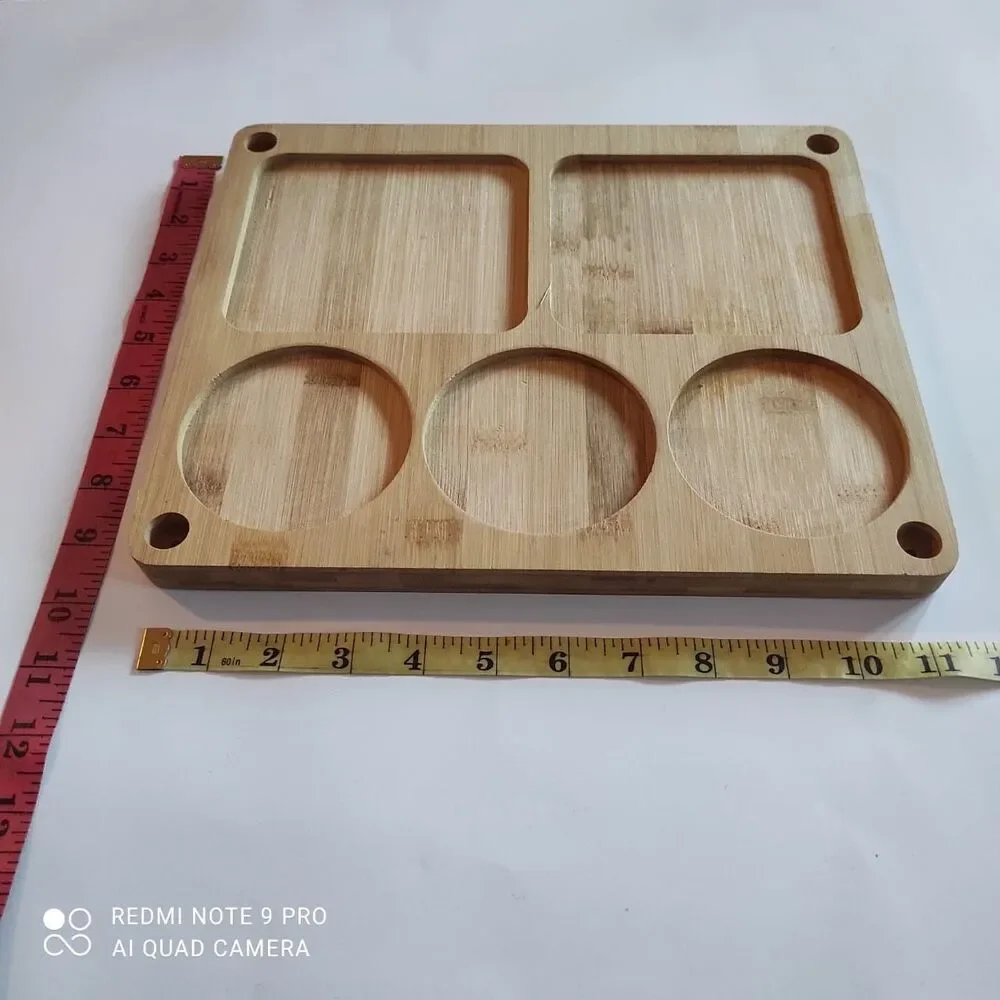 Brightroom Bamboo Drawer Organizer Set – 3 Pieces – Kitchen Bathroom Office